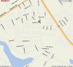 Map to Trinity Lutheran